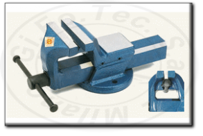 Morsa con ganasce per tubi fisse fza mondial/g