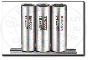 Set bussole lunghe 1/2 in acciaio inox tengtools ms1203