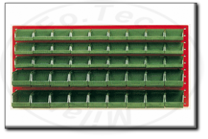 pannello da parete portacontenitori tecnotelai p 291