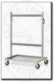 carrelli da officina porta contenitori da attrezzare tecnotelai p770