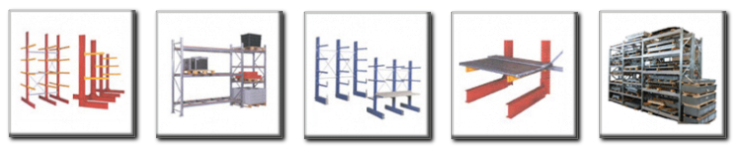 Cantilever e Scaffali porta pallets
