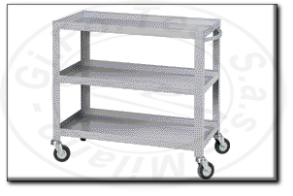 Carrello a 3 vasche Bertolesi modello r