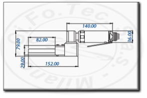 Smerigliatrice a nastro ad aria compressa professionale ATA RAL20L
