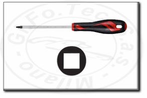 Cacciaviti robertson per viti quadre tengtools PLUS LINE con lama rotonda