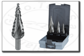 Assortimento frese coniche a gradino in hss-co 5 Ruko 101 026 ero