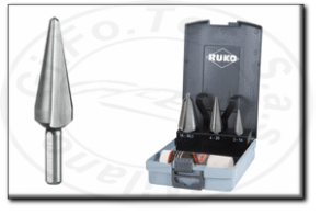 Assortimento frese coniche in hss Ruko 101 020 RO