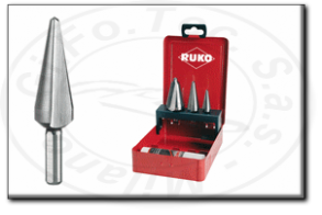 Assortimento frese coniche in hss Ruko 101 020