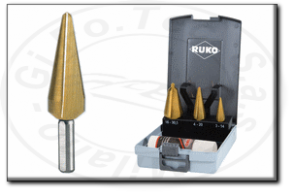 Assortimento frese coniche in hss-tin Ruko 101 020 TRO