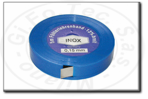 Spessimetri calibrati di precisione a nastro in acciaio inox