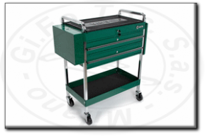 Carrello a vasche per officina st-95118sc sata tools