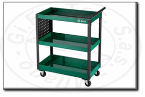 Carrello a vasche per officina st-95222b sata tools