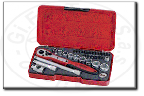 Cassetta bussole e accessori 3/8 tengtools t3834