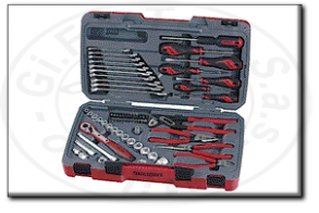 cassetta bussole 3/8 e utensili assortiti tengtools t3867
