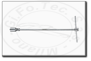 Chiave a T con bocca esagonale snodata tengtools tbusp
