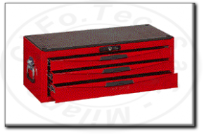 Cassettiera portautensili a 3 cassetti tengtools tc803n