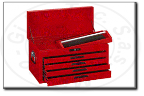 Cassettiera portautensili a 4 cassetti tengtools tc804n