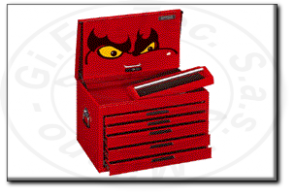 Cassettiera portautensili a 5 cassetti tengtools tc805nfx