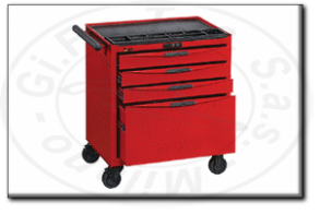 Carrello portautensili a 4 cassetti teng tools tcw804n