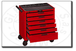 Carrello portautensili a 6 cassetti tengtools tcw806n