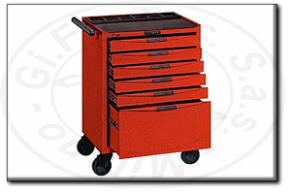 Carrello portautensili a 6 cassetti teng tools tcw806n1