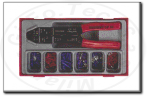 Kit pinza per capicorda + terminali tengtools ttcp121