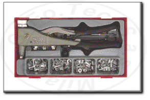 kit rivettatrice per inserti filettati + bussole tengtools ttnr81